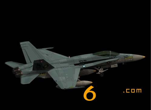 中江f-18飞机